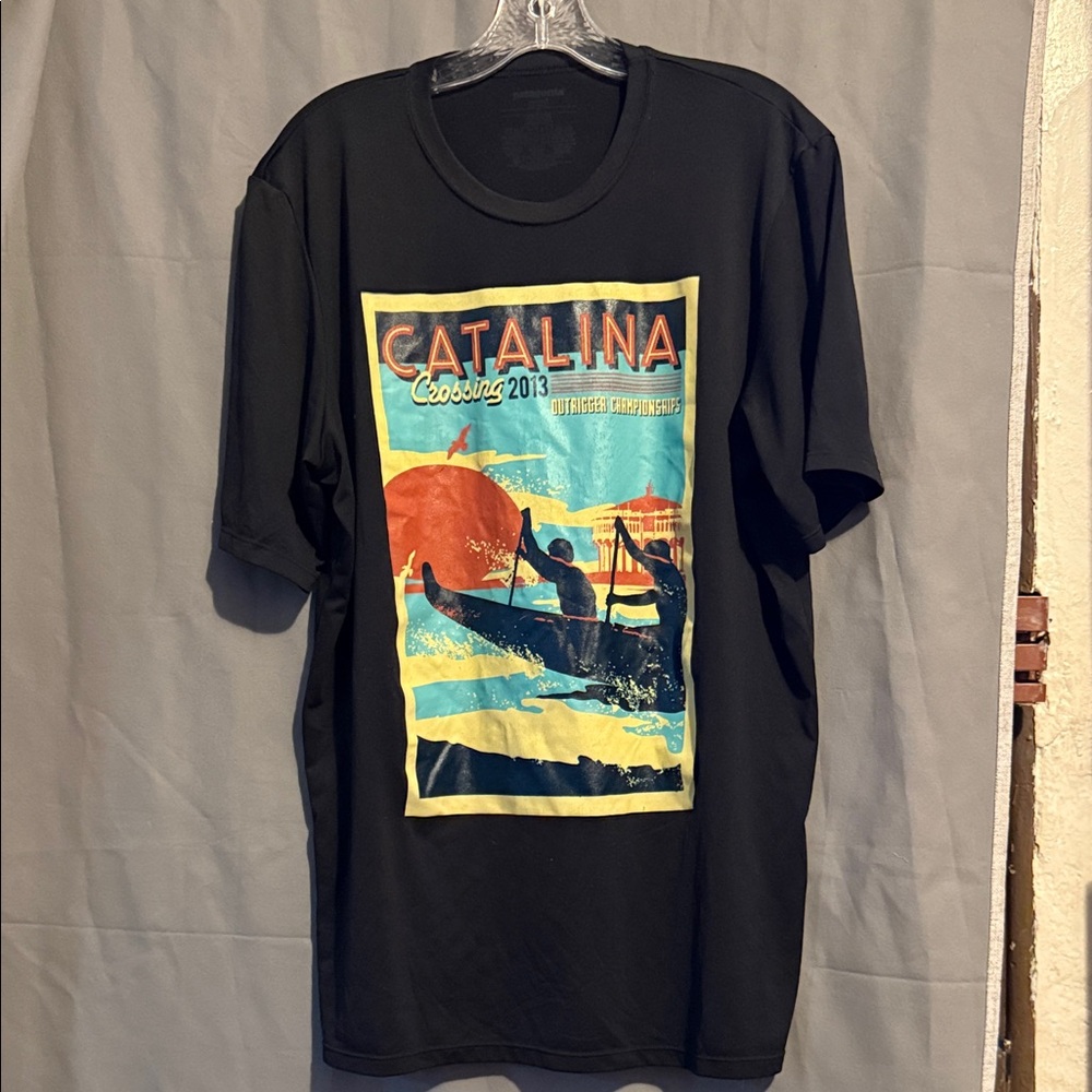 Patagonia Catalina Black Graphic T-Shirt Size XL
